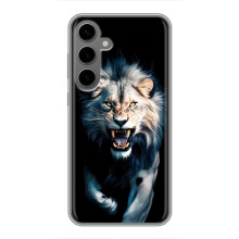 Чехол с картинкой «Хищники» для Samsung Galaxy S24 Plus – Лев