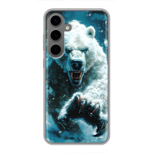 Чехол с картинкой «Хищники» для Samsung Galaxy S24 Plus – Медведь
