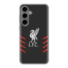 Силиконовые Чехлы принт Футбол на Samsung Galaxy S24 Plus – Эмблема Liverpool