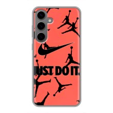 Силіконовый Чохол Nike Air Jordan на Самсунг Галаксі С24 Плюс (Just Do It)