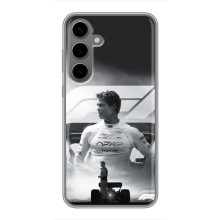 Чехол с прнтом Формула 1 на Samsung Galaxy S24 Plus – Фон Формула-1