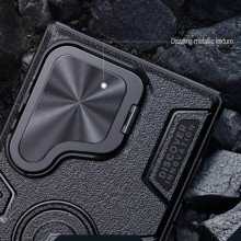 TPU+PC чехол Nillkin CamShield Armor Prop для Samsung Galaxy S24 Ultra – Black