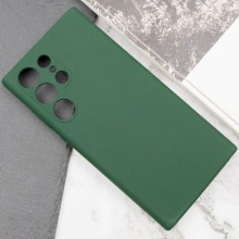 Чехол Silicone Cover Lakshmi Full Camera (AAA) для Samsung Galaxy S24 Ultra – Зеленый