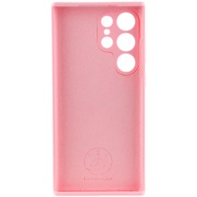 Чохол Silicone Cover Lakshmi Full Camera (AAA) для Samsung Galaxy S24 Ultra – Рожевий