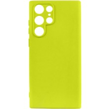 Чехол Silicone Cover Lakshmi Full Camera (A) для Samsung Galaxy S24 Ultra – Желтый