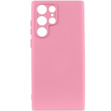 Чехол Silicone Cover Lakshmi Full Camera (A) для Samsung Galaxy S24 Ultra – Розовый