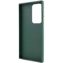 TPU чохол Bonbon Metal Style для Samsung Galaxy S24 Ultra – Зелений
