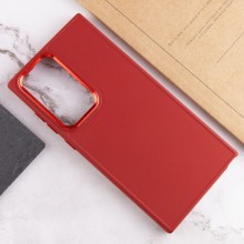 TPU чохол Bonbon Metal Style для Samsung Galaxy S24 Ultra – Червоний
