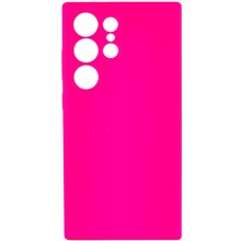 Чехол Silicone Cover Lakshmi Full Camera (AAA) для Samsung Galaxy S24 Ultra – Розовый