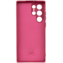 Чехол Silicone Cover Lakshmi Full Camera (A) для Samsung Galaxy S24 Ultra – Бордовый