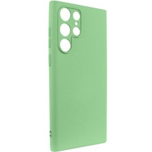 Чехол Silicone Cover Lakshmi Full Camera (A) для Samsung Galaxy S24 Ultra – Зеленый