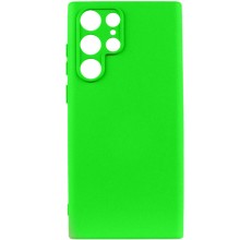 Чехол Silicone Cover Lakshmi Full Camera (A) для Samsung Galaxy S24 Ultra – Салатовый