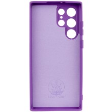 Чехол Silicone Cover Lakshmi Full Camera (A) для Samsung Galaxy S24 Ultra – Фиолетовый