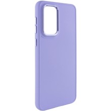 TPU чохол Bonbon Metal Style для Samsung Galaxy S24 Ultra (Бузковий)