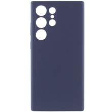 Чохол Silicone Cover Lakshmi Full Camera (AAA) для Samsung Galaxy S24 Ultra (Темно-синій)