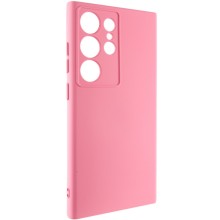 Чехол Silicone Cover Lakshmi Full Camera (A) для Samsung Galaxy S24 Ultra – Розовый