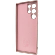 Чехол Silicone Cover Lakshmi Full Camera (A) для Samsung Galaxy S24 Ultra – Розовый