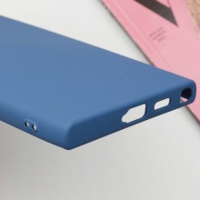 Чехол Silicone Cover Lakshmi Full Camera (A) для Samsung Galaxy S24 Ultra – Синий