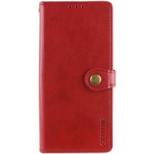 Кожаный чехол книжка GETMAN Gallant (PU) для Samsung Galaxy S24 Ultra – Красный