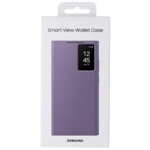 Smart View Wallet Case (AAA) для Samsung Galaxy S24 Ultra – Фиолетовый