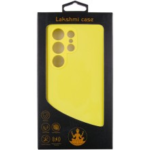 Чохол Silicone Cover Lakshmi Full Camera (AAA) для Samsung Galaxy S24 Ultra – Жовтий