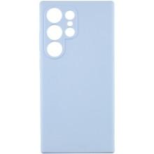 Чехол Silicone Cover Lakshmi Full Camera (AAA) для Samsung Galaxy S24 Ultra (Голубой)