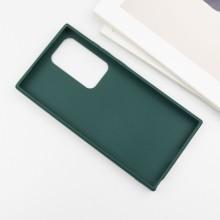 TPU чохол Bonbon Metal Style with MagSafe для Samsung Galaxy S24 Ultra – Зелений