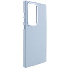 TPU чехол Bonbon Metal Style для Samsung Galaxy S24 Ultra (Голубой)