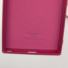 Чехол Silicone Cover Lakshmi Full Camera (AA) для Samsung Galaxy S24 Ultra – Бордовый