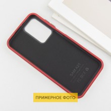 Кожаный чехол Leather Case Metal Buttons для Samsung Galaxy S24 Ultra – Красный