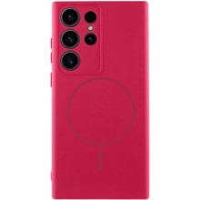 Чохол Silicone Cover Lakshmi Full Camera (AA) with MagFit для Samsung Galaxy S24 Ultra – Червоний