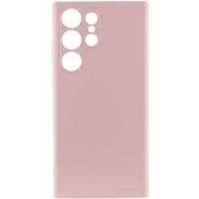 Чехол Silicone Cover Lakshmi Full Camera (AAA) для Samsung Galaxy S24 Ultra (Розовый)