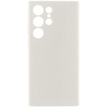 Чехол Silicone Cover Lakshmi Full Camera (AAA) для Samsung Galaxy S24 Ultra (Белый)