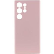 Чохол Silicone Cover Lakshmi Full Camera (AAA) для Samsung Galaxy S24 Ultra – Рожевий