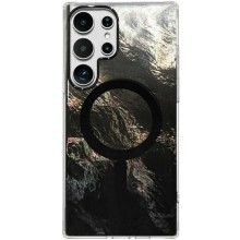 Чехол TPU Shiny Mountain (MagFit) для Samsung Galaxy S24 Ultra – Черный
