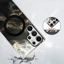 Чехол TPU Shiny Mountain (MagFit) для Samsung Galaxy S24 Ultra – Черный