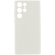 Чехол Silicone Cover Lakshmi Full Camera (AA) для Samsung Galaxy S24 Ultra – Белый