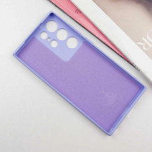 Чохол Silicone Cover Lakshmi Full Camera (AA) with logo для Samsung Galaxy S24 Ultra – Бузковий