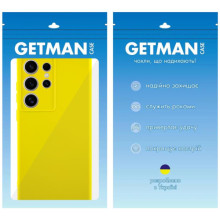 Чехол TPU GETMAN Liquid Silk Full Camera для Samsung Galaxy S24 Ultra – Желтый