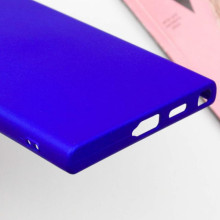 Чехол TPU GETMAN Liquid Silk Full Camera для Samsung Galaxy S24 Ultra – Синий