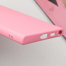 Чехол TPU GETMAN Liquid Silk Full Camera для Samsung Galaxy S24 Ultra – Розовый