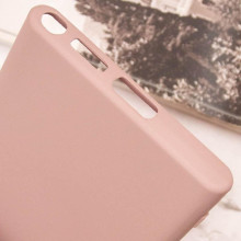 Чехол TPU GETMAN Liquid Silk Full Camera для Samsung Galaxy S24 Ultra – Розовый