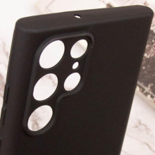 Чохол TPU GETMAN Liquid Silk Full Camera для Samsung Galaxy S24 Ultra – Чорний