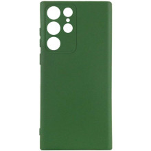 Чехол Silicone Cover Ummi Lakshmi Full Camera (AA) для Samsung Galaxy S24 Ultra – Зеленый