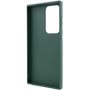 TPU чехол Bonbon Metal Style для Samsung Galaxy S24 Ultra – Зеленый