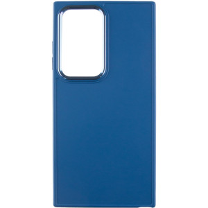 TPU чехол Bonbon Metal Style для Samsung Galaxy S24 Ultra – Синий