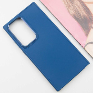 TPU чехол Bonbon Metal Style для Samsung Galaxy S24 Ultra – Синий