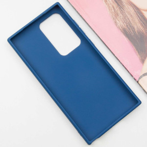 TPU чехол Bonbon Metal Style для Samsung Galaxy S24 Ultra – Синий