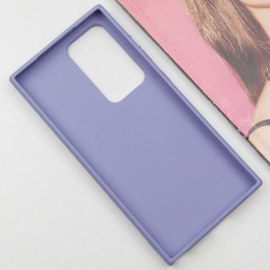 TPU чехол Bonbon Metal Style для Samsung Galaxy S24 Ultra – Сиреневый