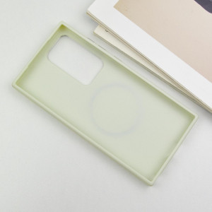 TPU чехол Bonbon Metal Style with Magnetic Fit для Samsung Galaxy S24 Ultra – Белый